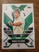 MATCH ATTAX EXTRA 2024/25 2025 MANAGER 118 MANUEL PELLEGRINI REAL BETIS