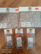 Zestaw 5 plastikowych szablon