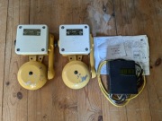 Dzwonki szkolne sterownik zestaw PRL zabytkowe