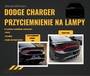 folia naklejki na tylne lampy DODGE CHARGER