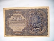 POLSKA Banknot 1000 Marek Polskich 1919 r.seria C