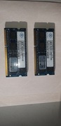 PAMIĘĆ RAM DDR3 8GB 2x4GB DDR3 SODIMM PC3 10600S 1333MHz