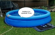 Basen ogrodowy nadmuchiwany 3 m 
