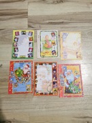 Stare karteczki do segregatora Mikołaj / Księżniczki Disneya