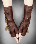 Rękawiczki steampunk Klamry Gotyckie Stroje 