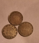 2monety 200 lirow 1979