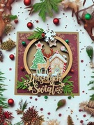 Kartka świąteczna Renifer