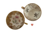 2 filiżanki porcelanowe Bavaria – Winterling & Seltmann Weiden