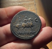 Néron (54-68). Sesterz um ca. 62-68 n. Chr, Lyon.