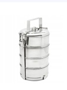 Menażka pojemnik obiadowy 4 części , obiad posiłek jedzenie żywność  