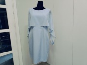 Błękitna sukienka okazjonalna 44 XXL komunia wesele