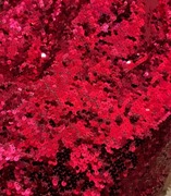 Tkanina cekiny róż malinowe na siatce elastyczne sukienkowa bluzkowa 