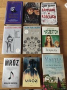 Książki różne Tokarczuk Mróz 