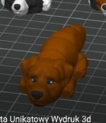 Brelok Labrador wydruk 3d