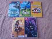 Pudełka po grach Nintendo Switch