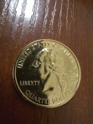 Quarter dollar Liberty New Mexico 1912 kopia