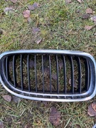 Nerki grill BMW e90 filt czarne z srebrną ramką 