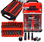 Zestaw nasadek udarowych milwaukee 3/8 