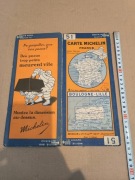 Francuska mapa Michelin używana przez Wehrmacht