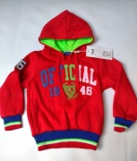 Bluza dresowa z kapturem nowa 104