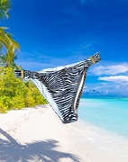 Dół stroju kąpielowego majtki wysoki stan H&M 40