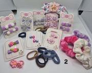 Zestaw spinek do włosów. 2 Ręczna robota.