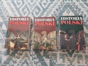 Zestaw 3x Książka Historia Polski Tanio 