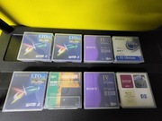 Taśmy do streamera - ZESTAW - SONY HP Maxell Fuji