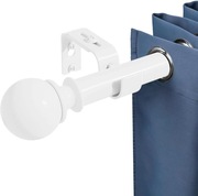 Karnisz 3 m, biały karnisze i szyny, karnisze do zasłon z oczkami