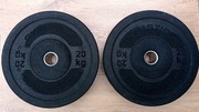 Obciążenie 20 kg olimpijskie bumper otwór 51 mm