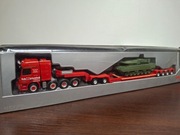 Herpa Mercedes Actros SLT + Nooteboom + Leopard Markewitsch