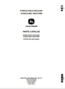 Katalog części ciągnika John Deere 6100 D, 6110 D, 6115 D  