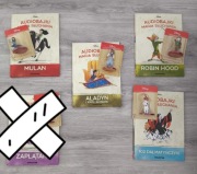 4 x Książka i Figurka Audiobajki Magia Słuchania DeAgostini