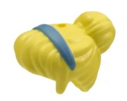 LEGO włosy figurki 15673pb01 damskie, kok, dziurka
