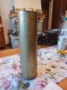 Łuska armaty 8 cm FK M.5 76,5 mm austro-węgierskiego z I wojny światowej