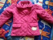  śliczna wiosenna różowa kurtka   Hello Kitty