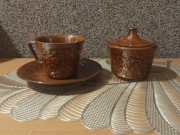 Cukiernica, filiżanka z spodkiem ''Ira'' Chodzież proj. Józef Wrzesień