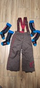 Ciepłe spodnie narciarskie Mariquita r.92 + gratis