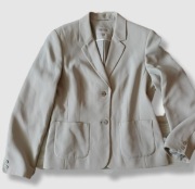 Next żakiet z podszewką beżowy kawa z mlekiem 14/ 42