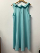 Turkusowa sukienka zawiązywana na szyi Pomander Place rozmiar S 36
