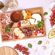 Ręcznie robiona deska do krojenia z litego drewna + deska kamień WYPRZEDAŻ