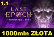LAST EPOCH 1.1 Harbingers of Ruin Standard - 1000MLN ZŁOTA 1000M ONLINE
