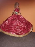 Suknia ,ubranko dla lalki barbie