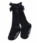 Bawełna podkolanówki kokarda ABS 0-2 9-12cm 