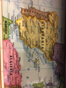 Mata mapa na biurko używana 