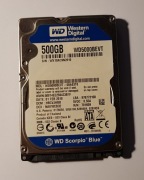 Dysk HDD 2,5"  500GB sprawny