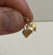 KOLCZYKI ZŁOTE p585 1,67g