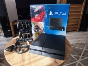 PlayStation 4 PS4 FAT 1TB CUH-1216B / 2x ori pady / ZESTAW / ZADBANA