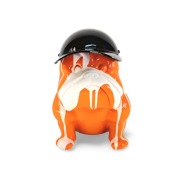Figura Dekoracja Buldog w Czapce