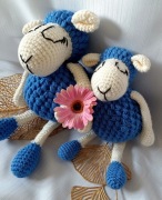 Maskotki owieczki ręcznie robione dla.dzieci, prezent, chrzest, urodziny,